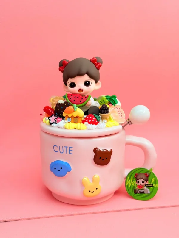 [ARTTOYS แท้] แก้วดีไซน์ – Zoraa คอลเลกชัน “I Love Fruits” - Ảnh 2