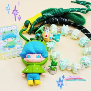 พวงกุญแจ Dimoo Art Toy | มาพร้อมถุงผ้าขนนุ่มมินิ & สายคล้องสุดน่ารัก