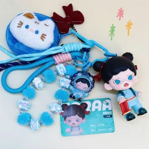 พวงกุญแจ Art Toy Zoraa พร้อมสายคล้อง