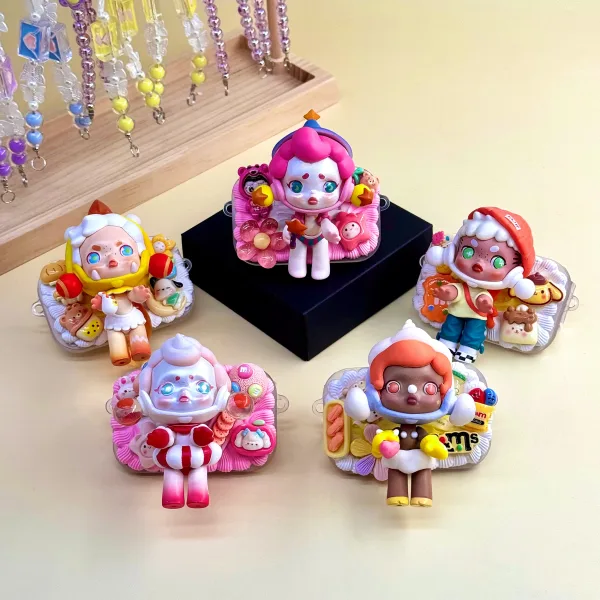 คำอธิบายสินค้า – ที่วางโทรศัพท์ Skull Panda Art Toy (พร้อมสายคล้อง) - Ảnh 3