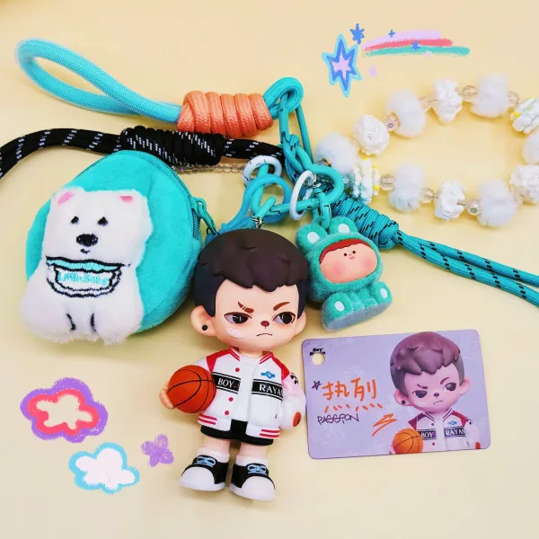ชุดพวงกุญแจ Art Toy Rayan – มาพร้อมสายคล้อง - Ảnh 2