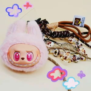 พวงกุญแจ Art Toy Labubu พร้อมสายคล้อง