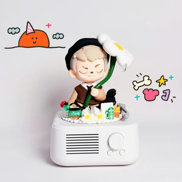 [ART TOYS แท้] ลำโพงบลูทูธ DIY Art Toy - Ảnh 2