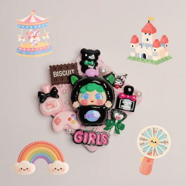 แม่เหล็กติดตู้เย็น DIY สไตล์ Arttoy - Ảnh 3