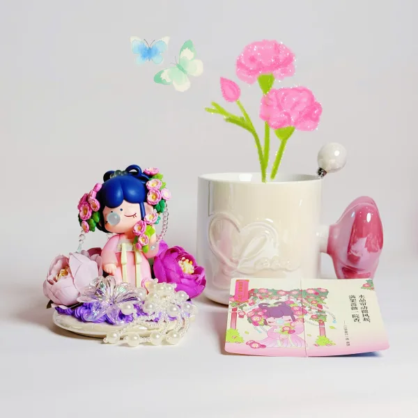 [ART TOYS แท้] - แก้ว DIY “Nanci’s Poetic Beauty” – โมเดลฟิกเกอร์ Art Toy สุดพิเศษ - Ảnh 3
