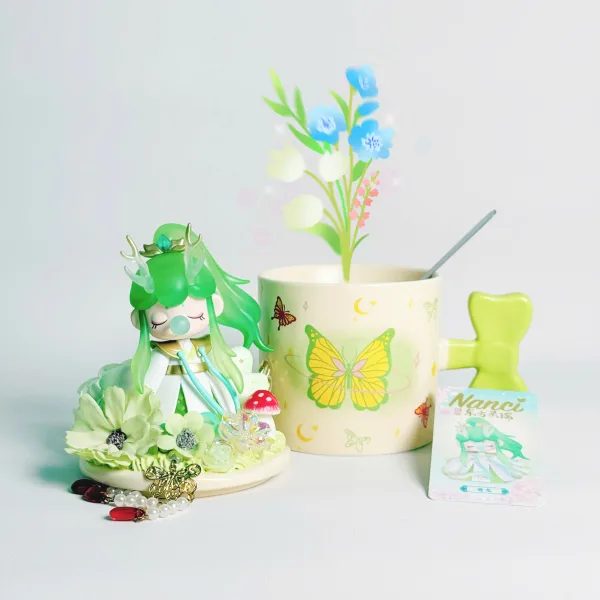 [ART TOYS แท้] - แก้ว DIY “Nanci’s Poetic Beauty” – โมเดลฟิกเกอร์ Art Toy สุดพิเศษ