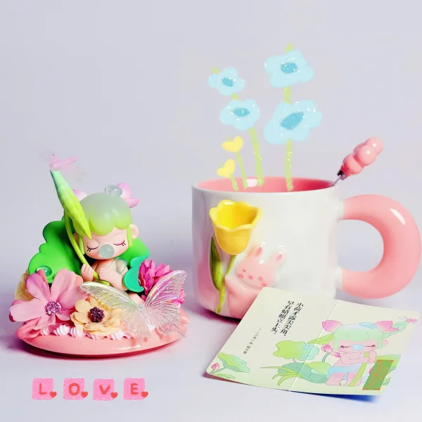[ART TOYS แท้] - แก้ว DIY “Nanci’s Poetic Beauty” – โมเดลฟิกเกอร์ Art Toy สุดพิเศษ - Ảnh 2