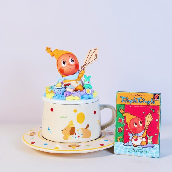 ☕ คำอธิบายสินค้า: แก้วกาแฟพร้อมจานรอง DIY – ธีม Arttoy Twinkle (ของแท้จาก POP MART) - Ảnh 3