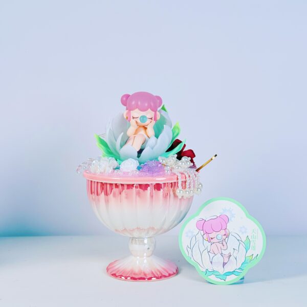 🍨 คำอธิบายสินค้า (ภาษาไทย): ถ้วยไอศกรีม DIY – ธีม Arttoy Nanci (ของแท้จาก Rolife) - Ảnh 2